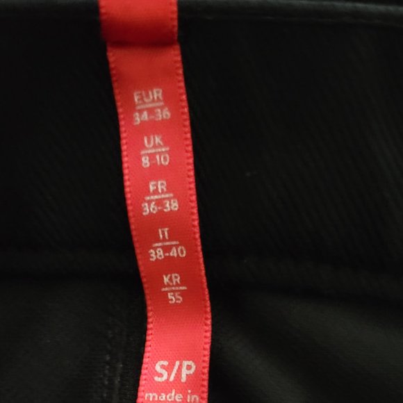 SPANX by Sara Blakely black Jean-ish ankle leggings (jeggings) Sz: S/P - Picture 7 of 8